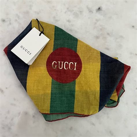 blue gucci bandana|Gucci bandana women.